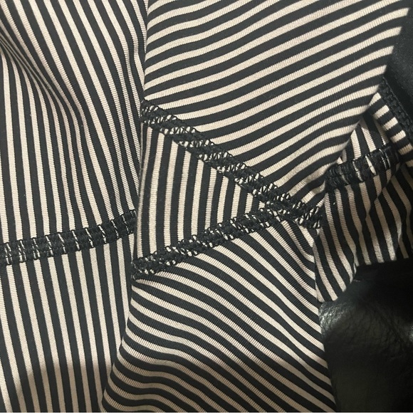 Lululemon size 4  Striped Black and White crops - Picture 2 of 7